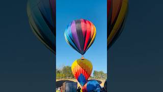 Hot Air Balloon Festival In North Carolina 🎈🎊 jahansworld airballoon balloonfestival [upl. by Randy]