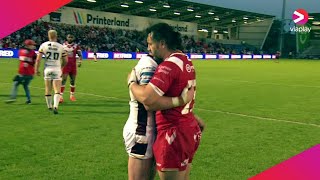 HIGHLIGHTS  Salford Red Devils 4240 Huddersfield Giants  Thriller plays out at Salford Stadium [upl. by Rangel]