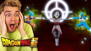 GOKU amp VEGETA VS FUSED ZAMASU DB Super REACTION [upl. by Onailime]