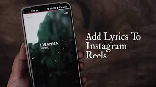 Add Lyrics To Instagram Reels  1 Minute Tutorial  GarimaShares [upl. by Coriss]