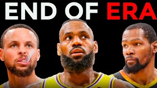 IS THIS THE END OF NBA LEGENDS STEPHEN CURRY LEBRON JAMES AND KEVIN DURANT [upl. by Enelrac613]