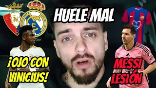 😰VINICIUS HA PENSADO IRSE del MADRID por ESTO • OSASUNA vs MADRID • MESSI LESIONADO • KAROL G [upl. by Ayala]