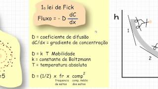 Biofisica de Membranas  Aula 2  Difusão na membrana [upl. by Annig]