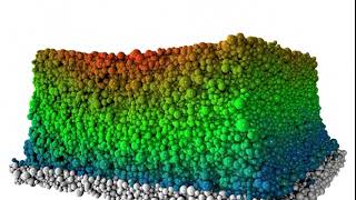 Sintering  use case from the Particle Simulation group at the Fraunhofer IWM [upl. by Farman]