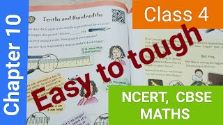 CLASS 4 MATHS  NCERT  CBSE  Chapter 10 Tenths and Hundredths [upl. by Nosiram]