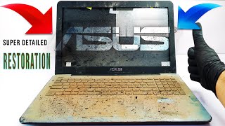 FIX TRUCK DRIVERS ABANDONED LAPTOP  YOU WONT BELIEVE HOW I RESTORED IT DETAILED ASMR RESTORATION [upl. by Ateekal]