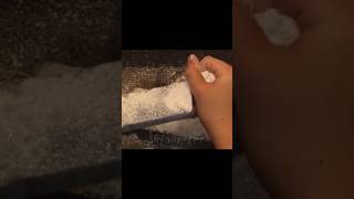 Cornstarch On baked floralfoam satisfying oddlysatisfying crunchy relaxing floralfoam asmr [upl. by Apeed]