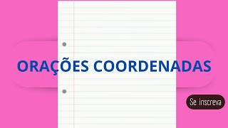 PERÍODO COMPOSTO POR COORDENAÇÃO [upl. by Doti]