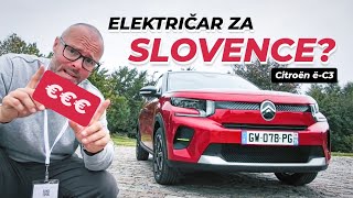 Električni avto za Slovence Citroën ëC3  VLOG 1008 [upl. by Zwart]