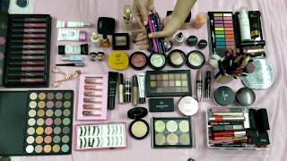 My MAKEUP COLLECTION  THATGLAMGIRL [upl. by Llertnac]