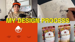 My Logo Design Process from start to finish [upl. by Annaiv893]