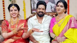 Sakthivel serial Sakthi Velu wedding episode making [upl. by Nomar92]