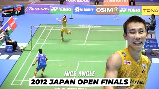 Lee Chong Wei vs Boonsak Ponsana  2012 Japan Open Finals [upl. by Sidon]