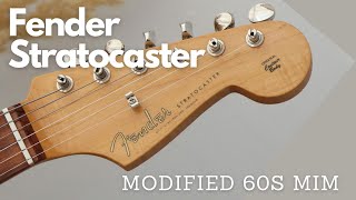 Fender Vintera I Stratocaster Modified 60s or why I fall in love with Made in Mexico Guitars so much [upl. by Ydnir]