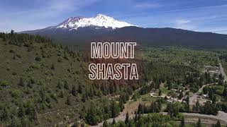 Mount Shasta  California USA  Drone Video SHASTA [upl. by Courtenay]