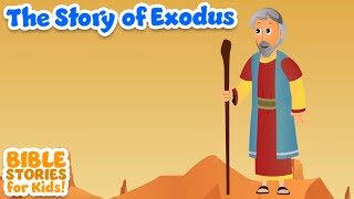 The Story of Exodus  Bible Stories For Kids Compilation [upl. by Los]