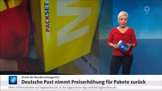 TV Doku Deutsche Post DHL nimmt Preiserhöhung für Pakete zurück [upl. by Lore]