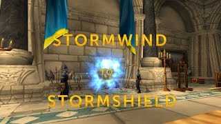 WoW Tipp Das Portal von Stormwind nach Stormshield [upl. by Georgine192]