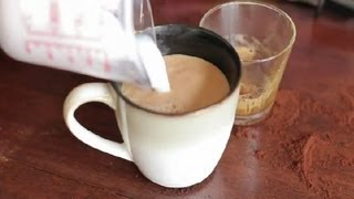 How to Make Your Own Carmel Latte  Lattes [upl. by Anerahs]