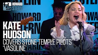 Kate Hudson Covers Stone Temple Pilots “Vasoline” Live on the Stern Show [upl. by Anne836]