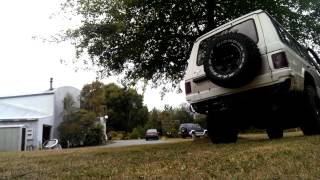 Pajero 30L V6 Straight Pipe [upl. by O'Hara584]