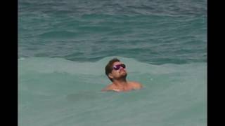 A Shirtless Leonardo DiCaprio Shows Off His Dad Bod in Cancun [upl. by Chun]