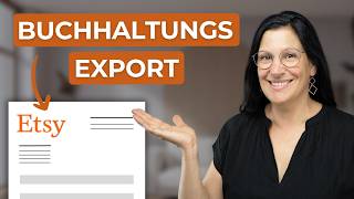 Etsy Verkäufer Warum der BuchhaltungsExport ein Muss ist [upl. by Keary]