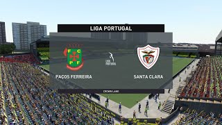 FIFA 22  Paços Ferreira vs Santa Clara  Liga Portugal  Gameplay [upl. by Phemia]