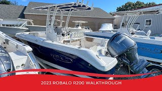 2023 Robalo R200 Walkthrough [upl. by Yrrac]