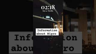 Daily updates Wipro technologies youtubeshorts minivlog wiprointerviewexperience interview [upl. by Edlitam]