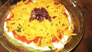 Marjories Candies TACO DIP Layered [upl. by Nosaes]