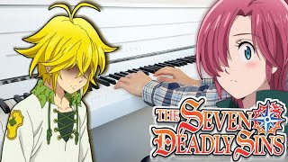 Seven Deadly Sins Nanatsu No Taizai  One Love Liz Theme Piano Arrangement [upl. by Aerdnaz]