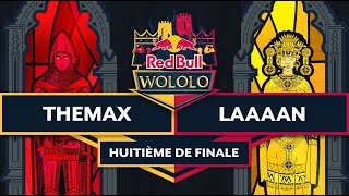 2 AoE 2  DE  REDBULL WOLOLO 2  HUITIÈME DE FINALE  THEMAX vs LAAAAN [upl. by Rouvin]