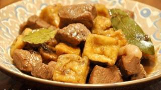 Pork Adobo with Tofu [upl. by Yetak]