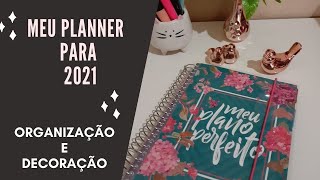 Meu Plano Perfeito  organização e colagem de adesivos [upl. by Emeline]