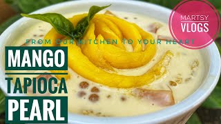 Mango SagoTapioca A great summer treat  Martsy Vlogs [upl. by Levania595]