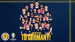 We are off to GERMANY  Scotland Qualify for EURO 2024 [upl. by Ennaesor]