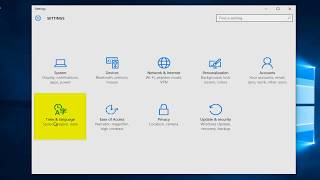 How To Change Language In Windows 10 Operating System [upl. by Ajoop]