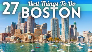 Best Things To Do in Boston 2024 4K [upl. by Brittan732]