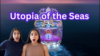 Boarding Utopia of the Seas WORLD’S SECOND LARGEST CRUISE  MMGYMSISTERS [upl. by Kore]