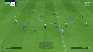 Gameplay FC 24  SSC Napoli  Palermo  Coppa Italia  2024 [upl. by Idroj897]