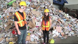 Tour of Londons Recycling Centre [upl. by Anyzratak]