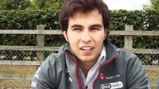 Sauber F1 Team 2011 British GP drivers preview [upl. by Nananne]