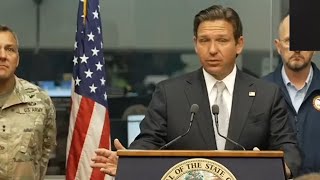 Florida Governor Ron DeSantis update on Hurricane Milton [upl. by Yeh]