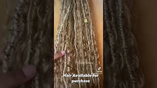 Crochet Locs Specials crochetlocs saintlouis softlocs fauxlocs celebrityhair stlhairstylist [upl. by Marchak]