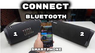 How To Connect Two Bluetooth SpeakersHeadphones To Smartphone [upl. by Arannahs984]