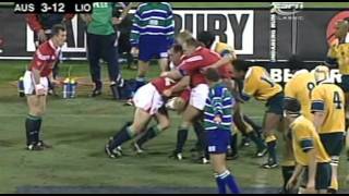 Brian ODriscoll Try for the Lions Vs Australia 2001 [upl. by Anyale165]