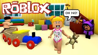 Roblox Historia de Miedo en La Guarderia con Goldie  Titi Juegos [upl. by Xanthe]