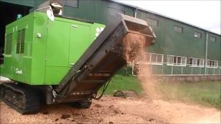 Wood Chipper Shredder GSC930DC Screen 10mm [upl. by Reckford]