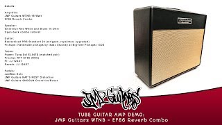 JMP Guitars quotWTNBquot 18 Watt EF86 Handmade Tube Guitar Amplifier [upl. by Genaro]